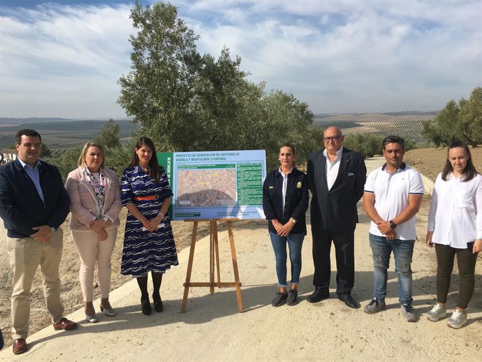 Córdoba.- La Junta visita los terrenos de la futura Estación Depuradora de Aguas