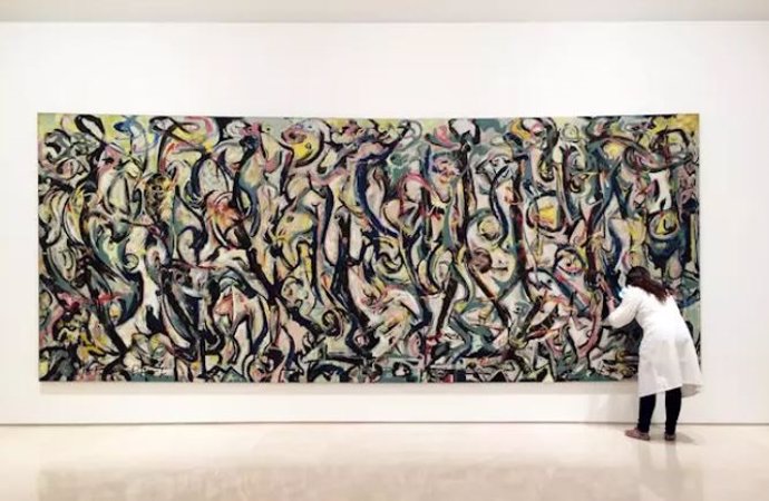 Revelada la física de la técnica de pintura de Jackson Pollock 