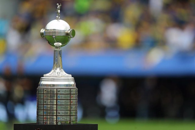 Trofeo de la Copa Libertadores.