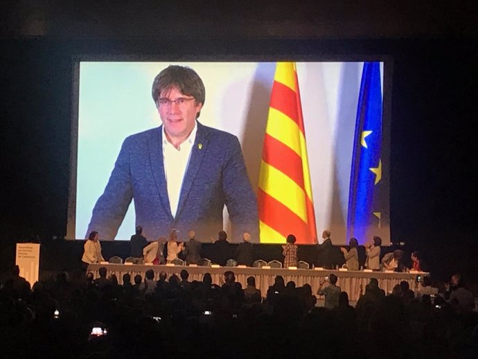 L'expresident de la Generalitat Carles Puigdemont