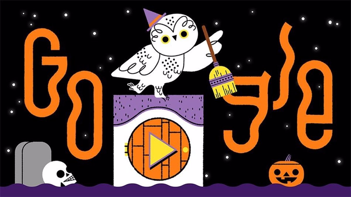 El 'doodle' para jugar con el que Google desea un feliz Halloween hace