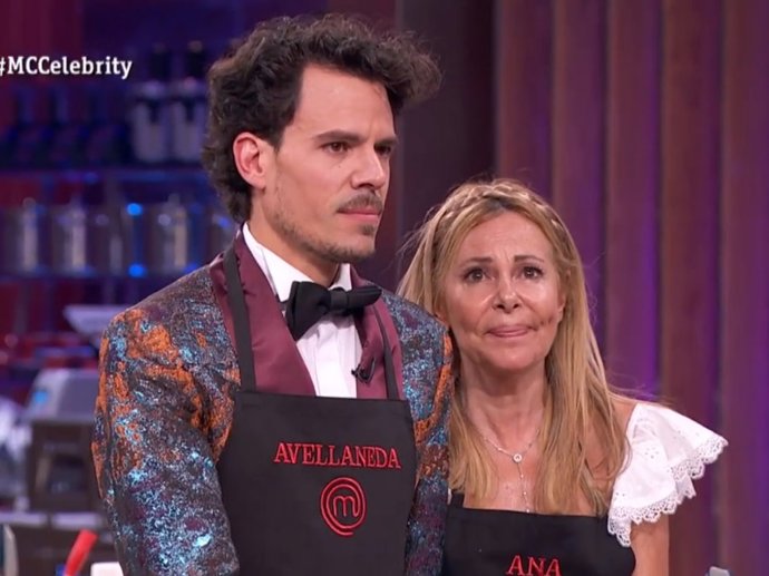 Ana Obregón en el plató de 'MasterChef Celebrity 4'