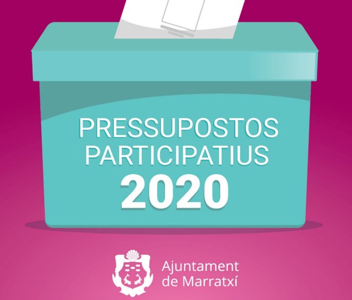 Los vecinos de Marratxí podrán votar un total de 16 propuestas finalistas de los Presupuestos Participativos de 2020.