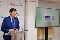 Andalucía espera recibir más de 18.000 visitas en su stand de 550 metros cuadrados en la WTM de Londres "más relevante"