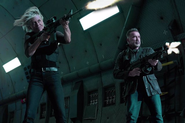 Sarah Connor en Terminator Destino Oscuro