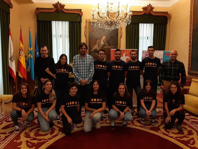 Presentación nueva fase del Programa de Ocio Alternativo Nocturno 'Abierto hasta el Amanecer' en el Ayuntamiento de Gijón