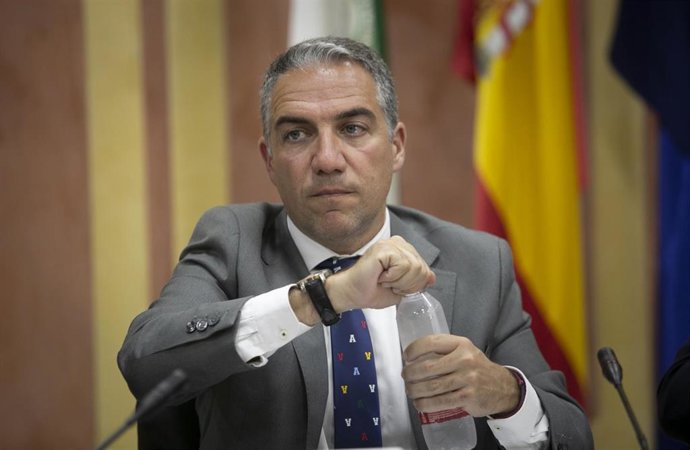 El consejero de Presidencia, Administración Pública e Interior, Elías Bendodo. 