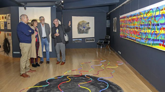 La directora de Acción Cultural, Eva Ranea, en la exposición