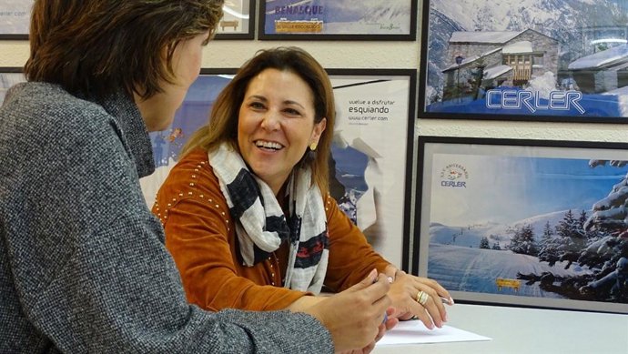 La candidata de Cs Huesca al Congreso, Lourdes Guillén.