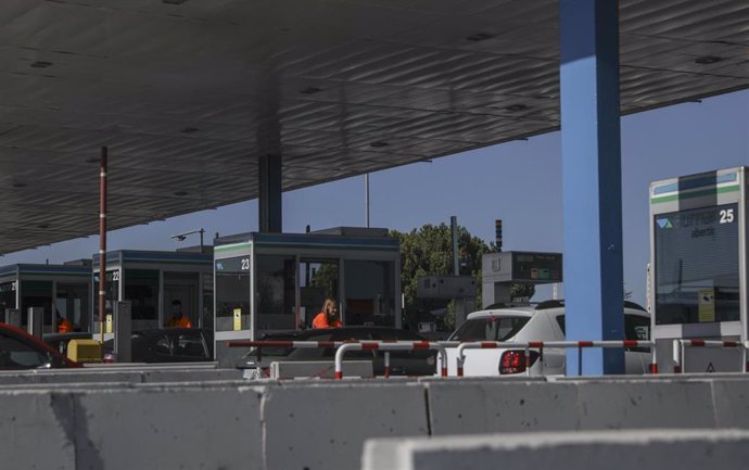 Imágenes de recurso de la autopista de peaje Sevilla -Cádiz (AP-4)