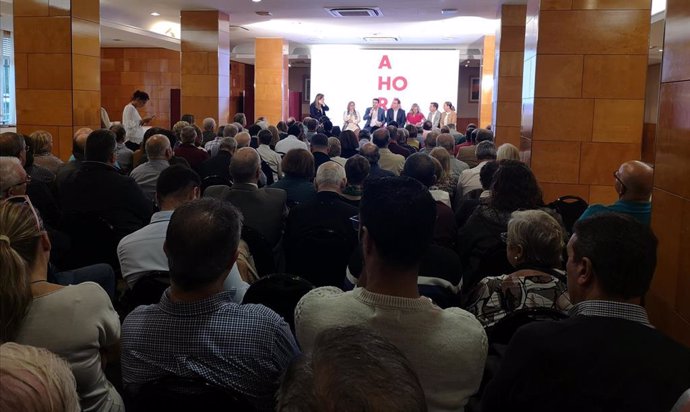 Acto de inicio de campaña del PSOE de Huelva.