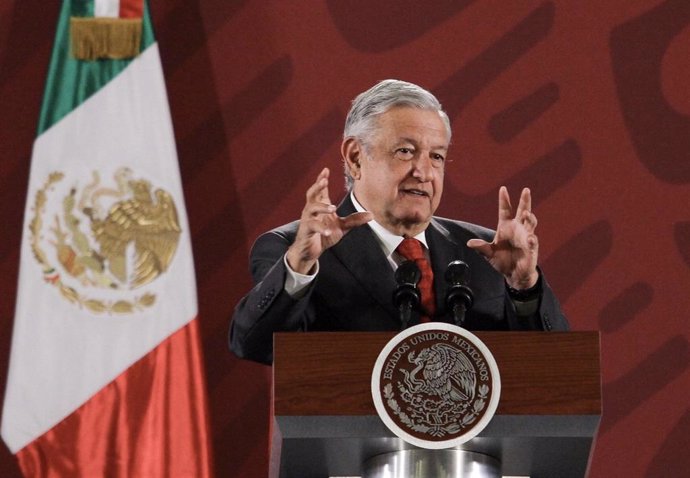 El presidente de México, Andres Manuel Lopez Obrador.