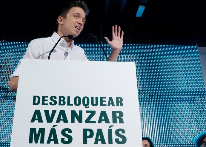 Acte d'obertura de campanya del candidat de Más País a la Presidncia del Govern, Íñigo Errejón a Sevilla a 31 d'octubre 2019