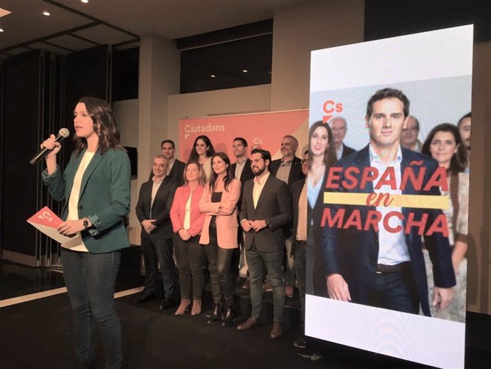  Inés Arrimadas obre la seva campanya com a candidata de Cs al Congrés per Barcelona en les eleccions generals del 10 de novembre de 2019