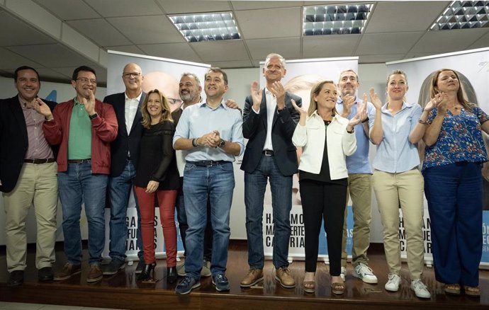 CC arranca la campaña para el 10N en Tenerife, con Ana Oramas, Bermúdez o Clavijo, entre otros