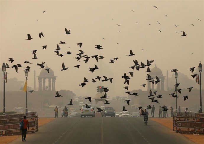 Contaminación en Nueva Delhi