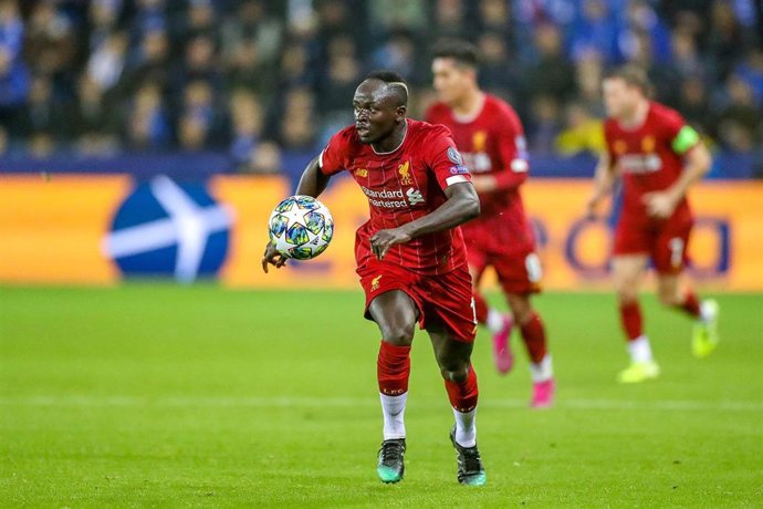 Sadio Mané con el Liverpool