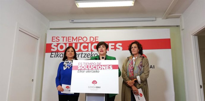 10N.- Geroa Bai muestra su "compromiso real" en la lucha contra el cambio climát