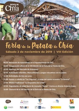Cartel VII edición de la Feria de la Patata