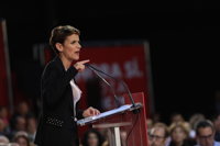 Chivite acusa a Casado y Rivera de "jugar con Navarra para hacer política nacional"