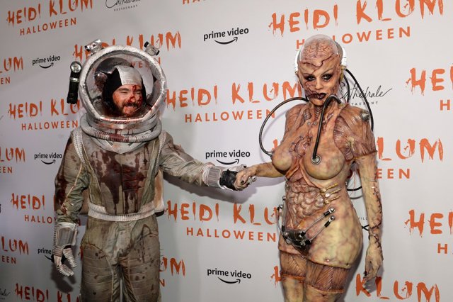 Heidi Klum's 20th Annual Halloween Party Presented By Amazon Prime Video And SVEDKA Vodka At Cathédrale New York - Arrivals