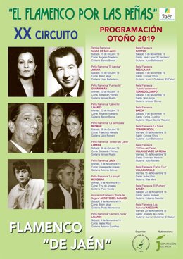 Flamenco por las peñas en Jaén.