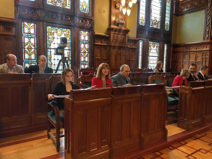 La consejera de Hacienda, Ana Carcaba, comparece en Comisión