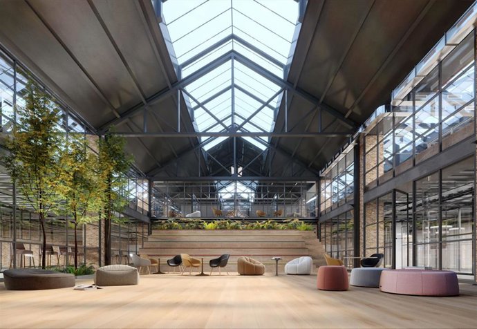 Edificio industrial que se va a rehabilitar en Valncia