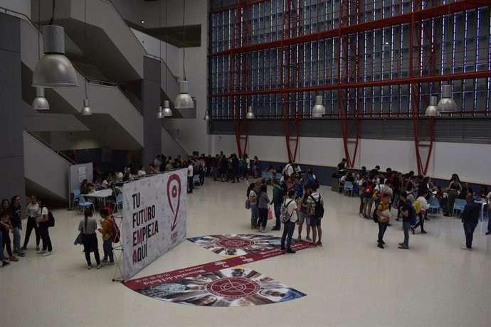 Estudiantes de la Universidad de Huelva