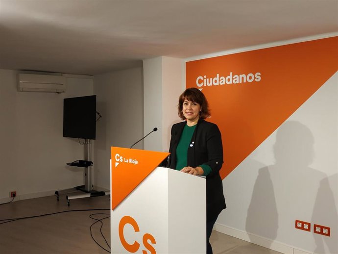 La candidata de CS La Rioja al Congreso, María Luisa Alonso