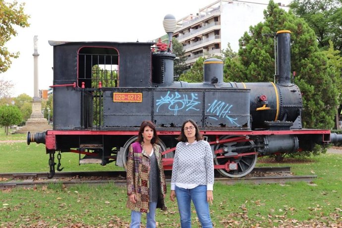 Las candidatas de Unidas Podemos al Congreso de los Diputados por la provincia de Córdoba Martina Velarde y Carmen María Ruiz