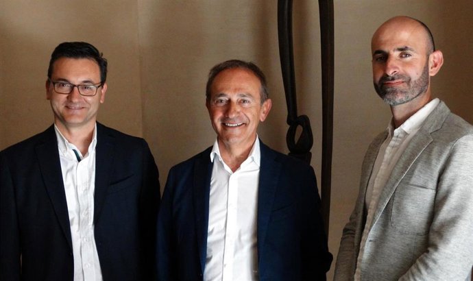 Los diputados del Grupo Aragonés (PAR) en la DPH.