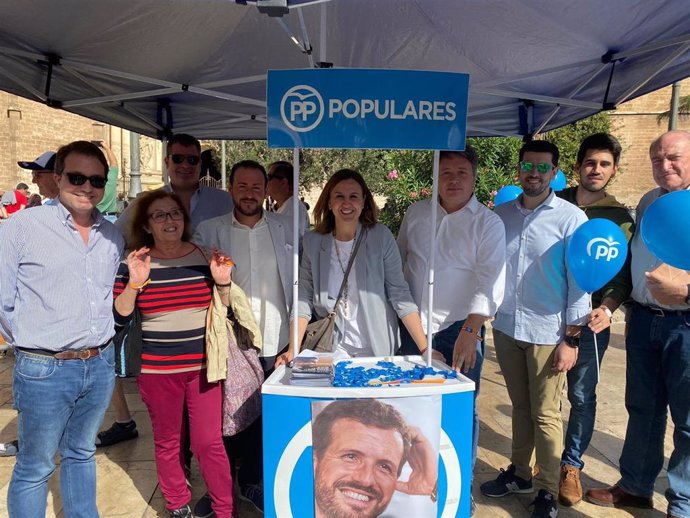 María José Catalá en un acto de campaña del 10-N