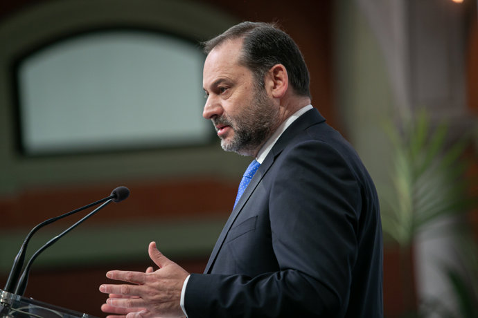 Foto de archivo del ministro de Fomento en funciones, José Luis Ábalos