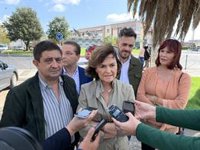 Calvo pide no dejar "ni un voto progresista fuera de la posibilidad inmensa" del PSOE para "seguir tirando del país"