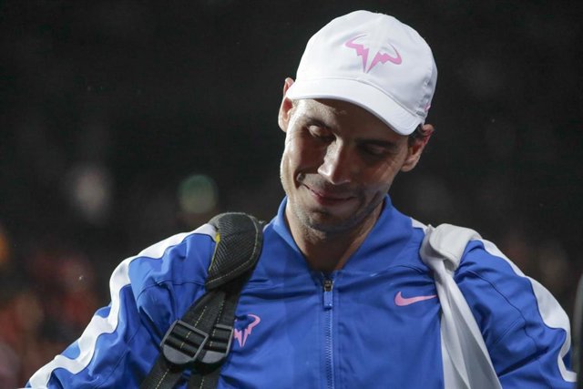 Rafael Nadal (ESP) won the game during the ATP World Tour Masters 1000 - Rolex Paris Masters - indoor tennis tournament on October 31, 2019 at The AccorHotels Arena in Paris - Photo Stephane Allaman / DPPI