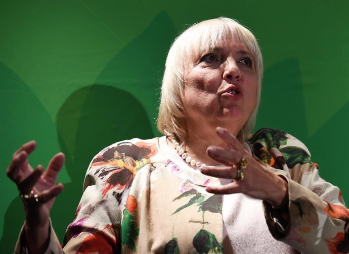 Claudia Roth, vicepresidenta del Bundestag