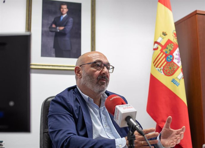 El portavoz de Vox en el Parlamento andaluz, Alejandro Hernández