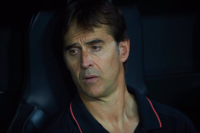 El entrenador del Sevilla Julen Lopetegui