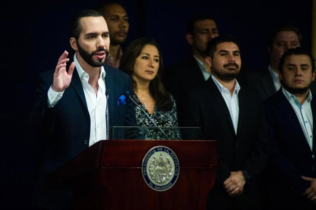 El presidente de El Salvador, Nayib Bukele. 