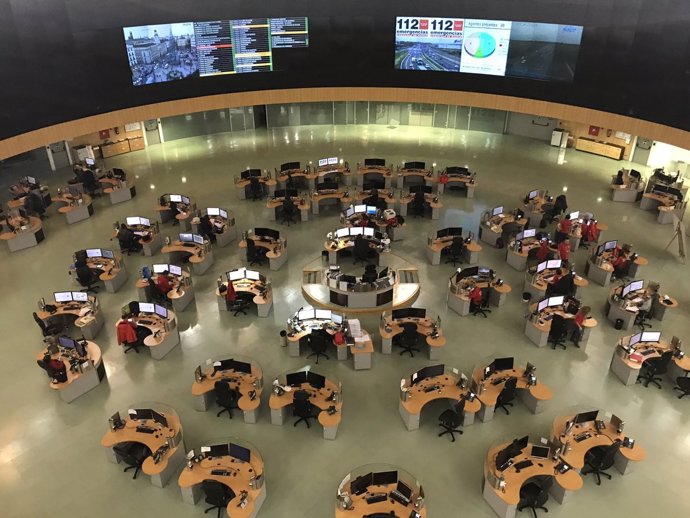 Sala de Emergencias 112 Comunidad de Madrid