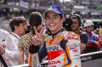 Marc Márquez: "Ha sido una primera vuelta fantástica, pero Viñales ha sido más rápido"