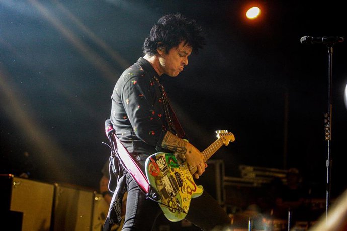 El cantante de Green Day, Billie Joe Armstrong