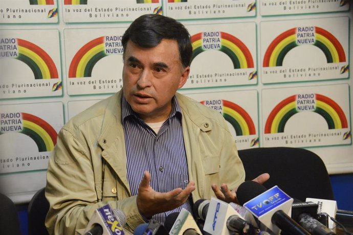 El ministro de la Presidencia de Bolivia, Juan Ramón Quintana