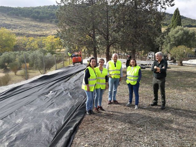 La delegada de Agricultura, Pesca, Ganadería y Desarrollo Rural en Jaén, Soledad Aranda, visita la OCA de Jaén