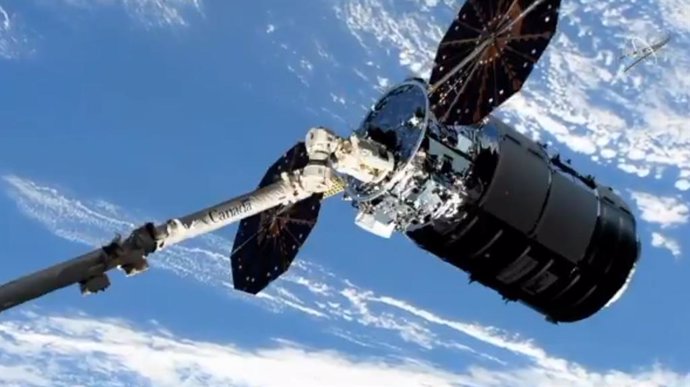 Un carguero Cygnus llega a la Estación Espacial Internacional