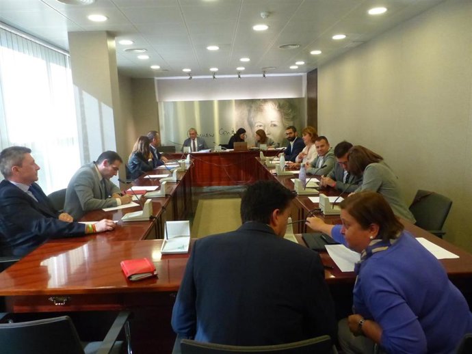 Imagen de la reunión de la Comisión de Asuntos Generales de la ASAMBLEA