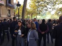 Cs denuncia davant la JEC l'acampada de la plaça Universitat de Barcelona