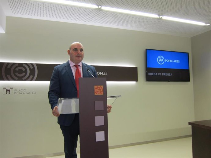 Juan Carlos Gracia Suso, diputado del PP en las Cortes de Aragón
