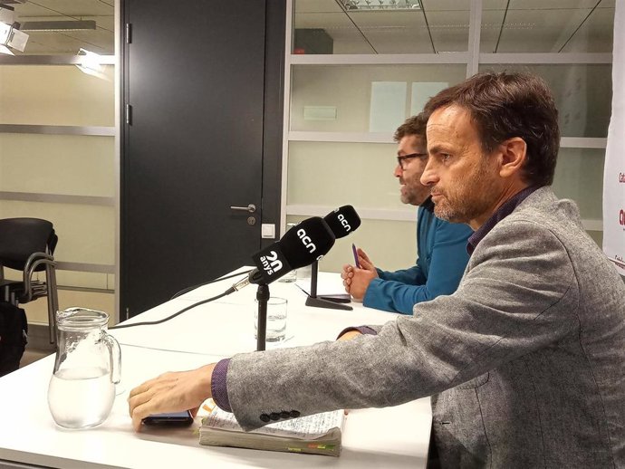 El candidato de los comuns al Congreso por Barcelona, Jaume Asens.